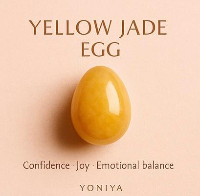 Yellow Yoni Egg – Self-Love & Emotional Balance